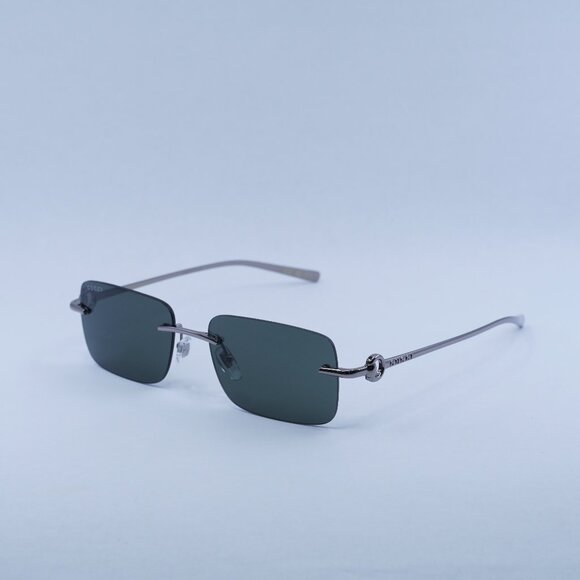 🕶️ New Gucci GG1703S 001 Sunglasses - Ruthenium Frame, Grey Lenses - Picture 1 of 10
